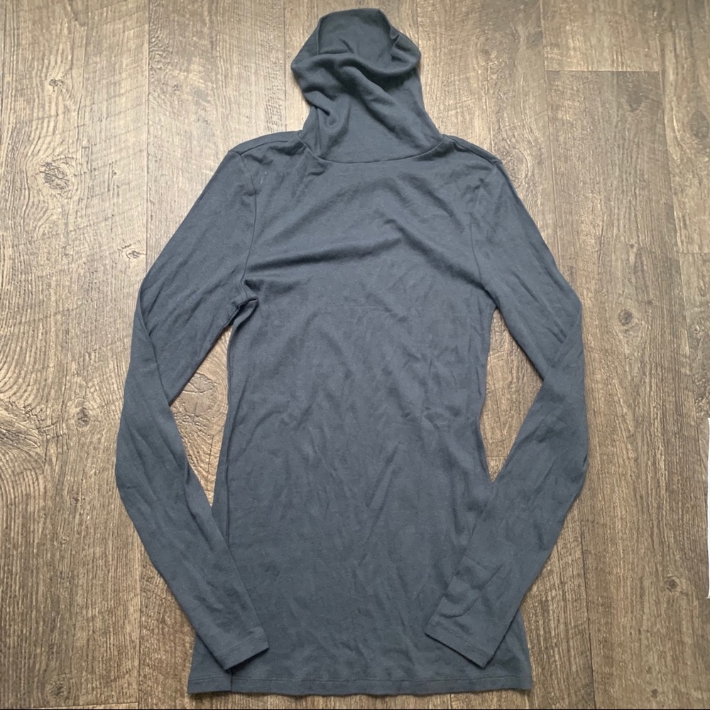 Gray Turtleneck